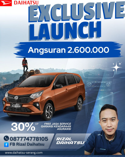 Promo Daihatsu Sigra  rangkasbitung